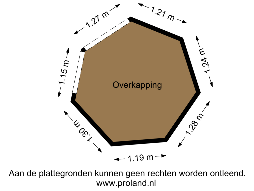 View floorplan of Overkapping of Hunenoord 20