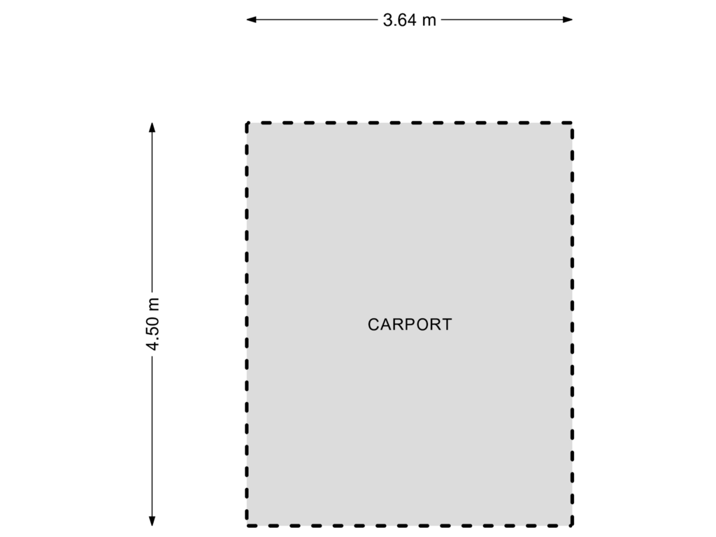 Bekijk plattegrond van CARPORT van Rijnstraat 73