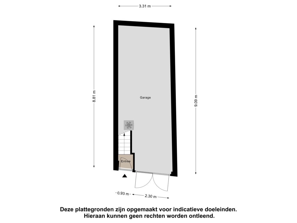 Bekijk plattegrond van Begane Grond van Bethaniëndwarsstraat 8-H