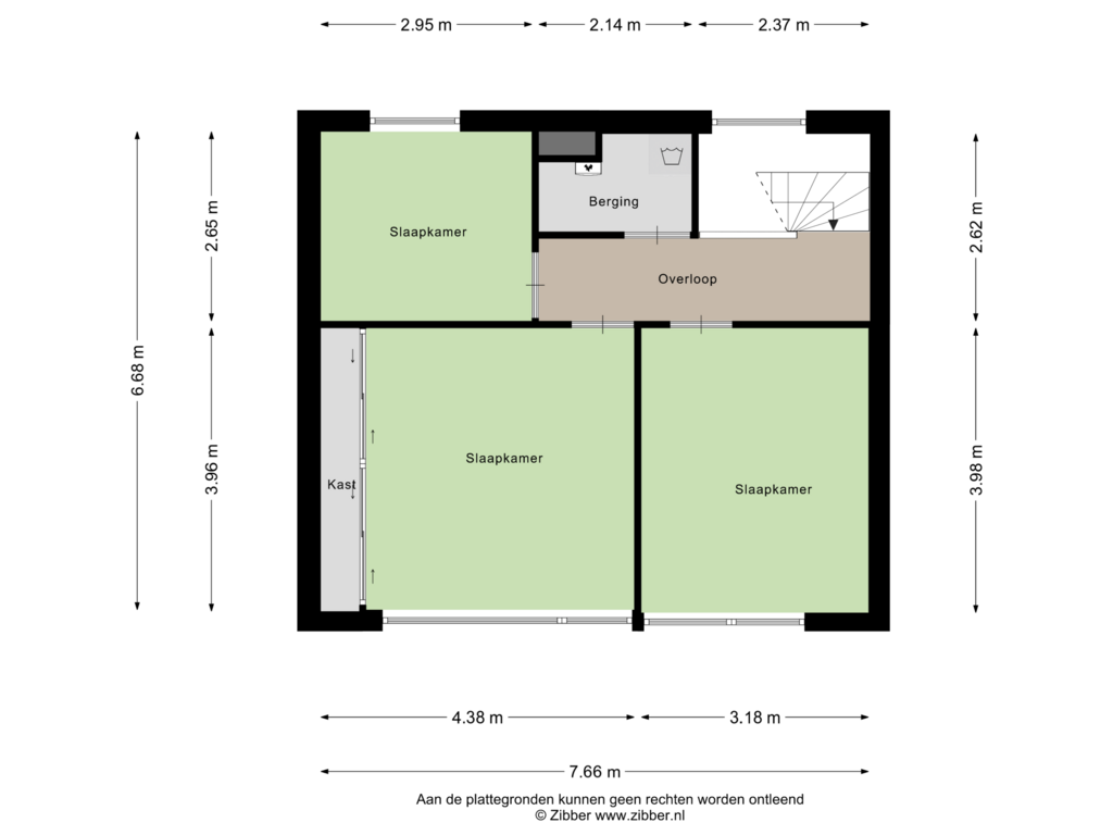 Bekijk plattegrond van Tweede Verdieping van Gotenpark 36