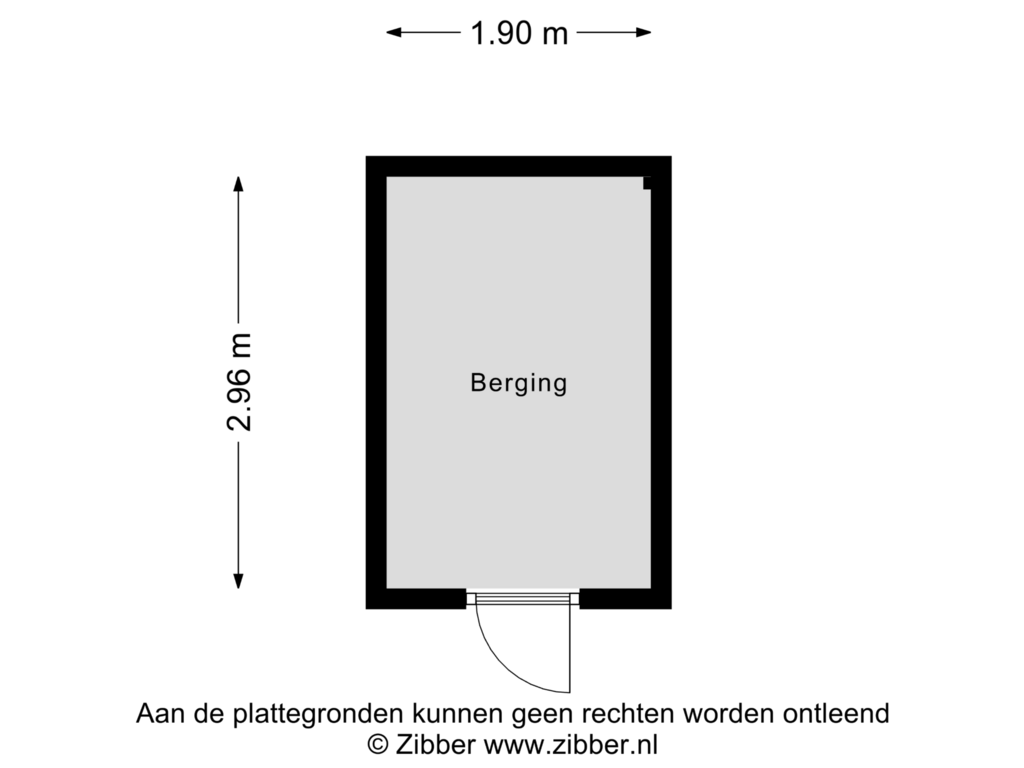 Bekijk plattegrond van Berging van Gotenpark 36