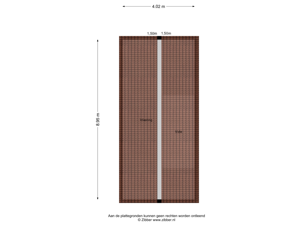 View floorplan of Vliering of Swalm 28