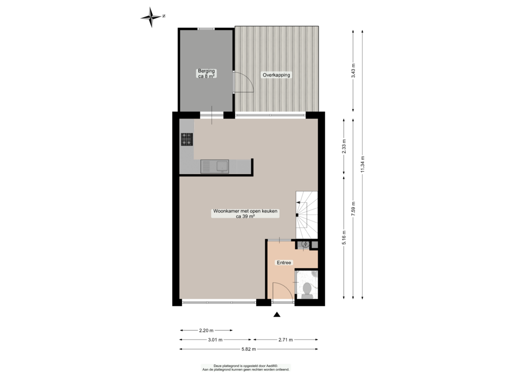 Bekijk plattegrond van Begane grond van Apollo 18