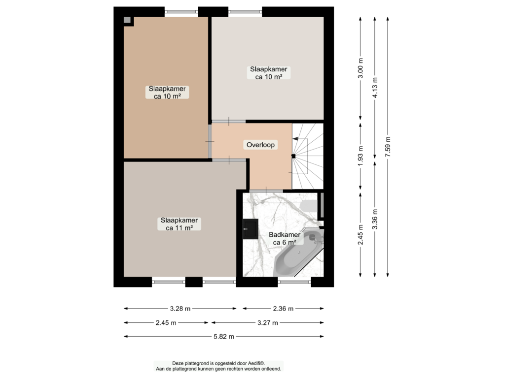 Bekijk plattegrond van Eerste verdieping van Apollo 18