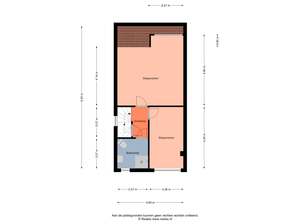 Bekijk plattegrond van Verdieping 1 van Sumatrastraat 35