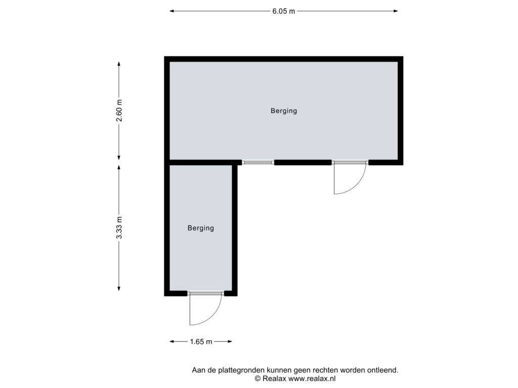 Bekijk plattegrond van Berging van Sumatrastraat 35