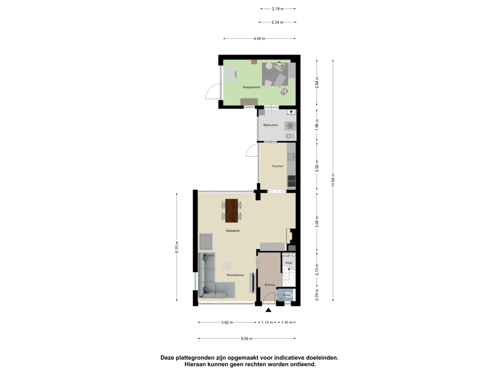 Bekijk plattegrond van Begane Grond van Navostraat 8