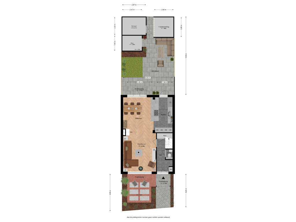 Bekijk plattegrond van Situatie van Loevestein 10