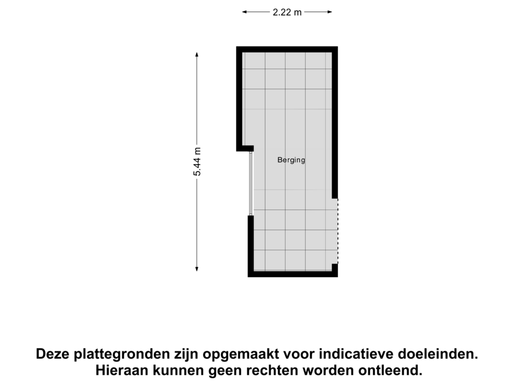 Bekijk plattegrond van Overkapping van Bergen op Zoomstraat 94