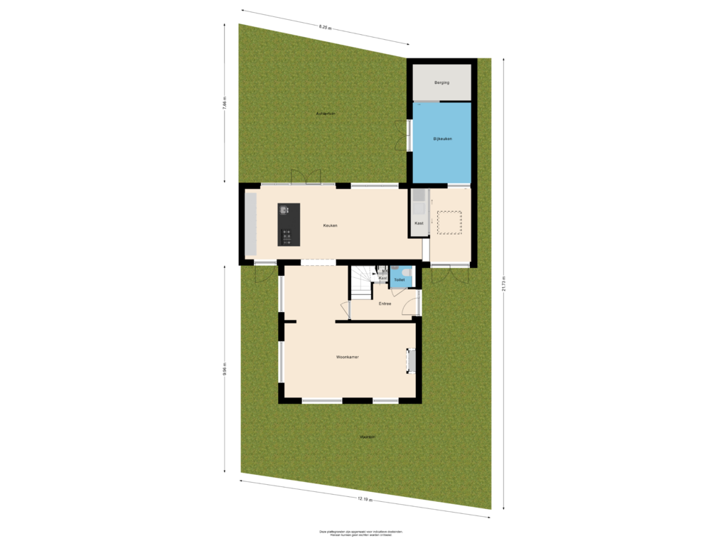 Bekijk plattegrond van Situatie van Egelenburg 11