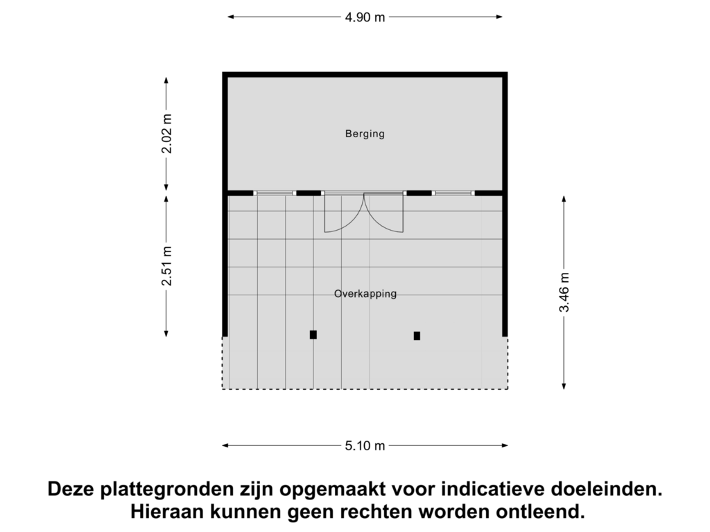 Bekijk plattegrond van Berging van Slinger 13