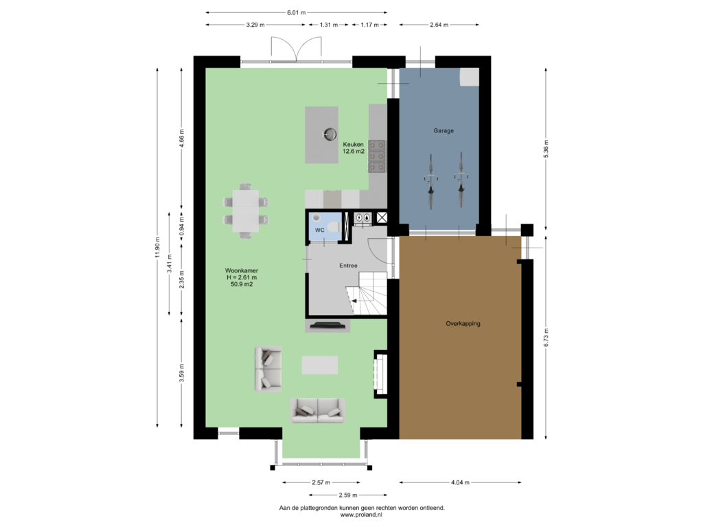 Bekijk plattegrond van Begane Grond van Tuinlaan 83