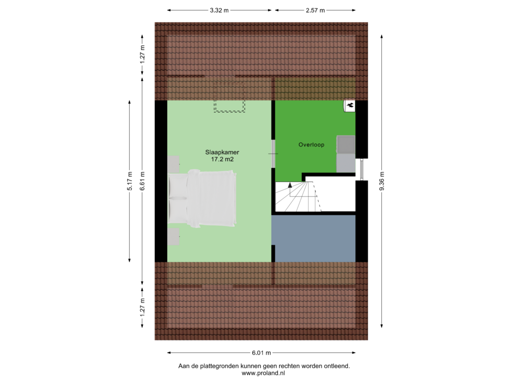 Bekijk plattegrond van 2e Verdieping van Tuinlaan 83