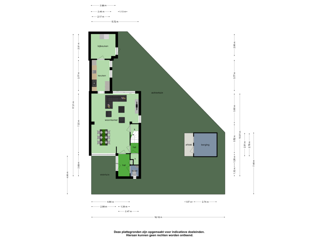 Bekijk plattegrond van Overzicht woning van Deldensestraat 9