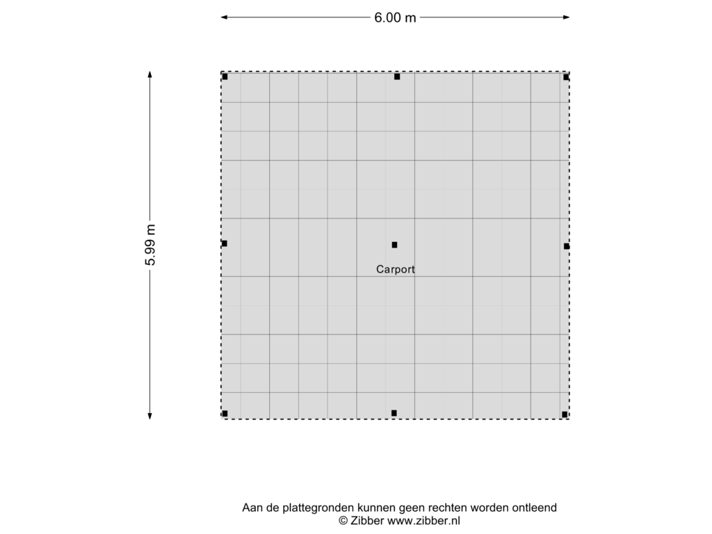 Bekijk plattegrond van Carport van Moergestelseweg 115