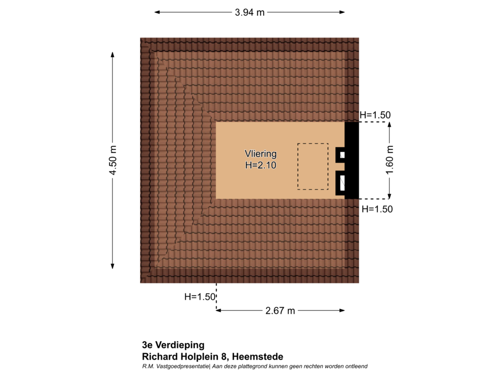 Bekijk plattegrond van 3e Verdieping van Richard Holplein 8