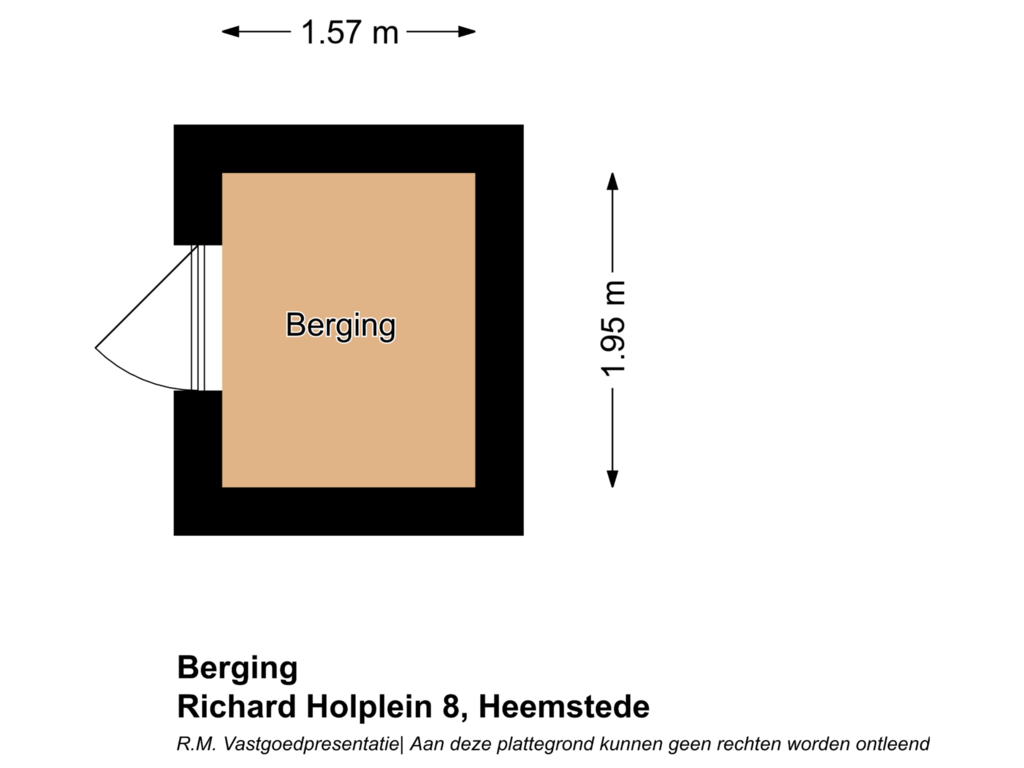 Bekijk plattegrond van Berging van Richard Holplein 8