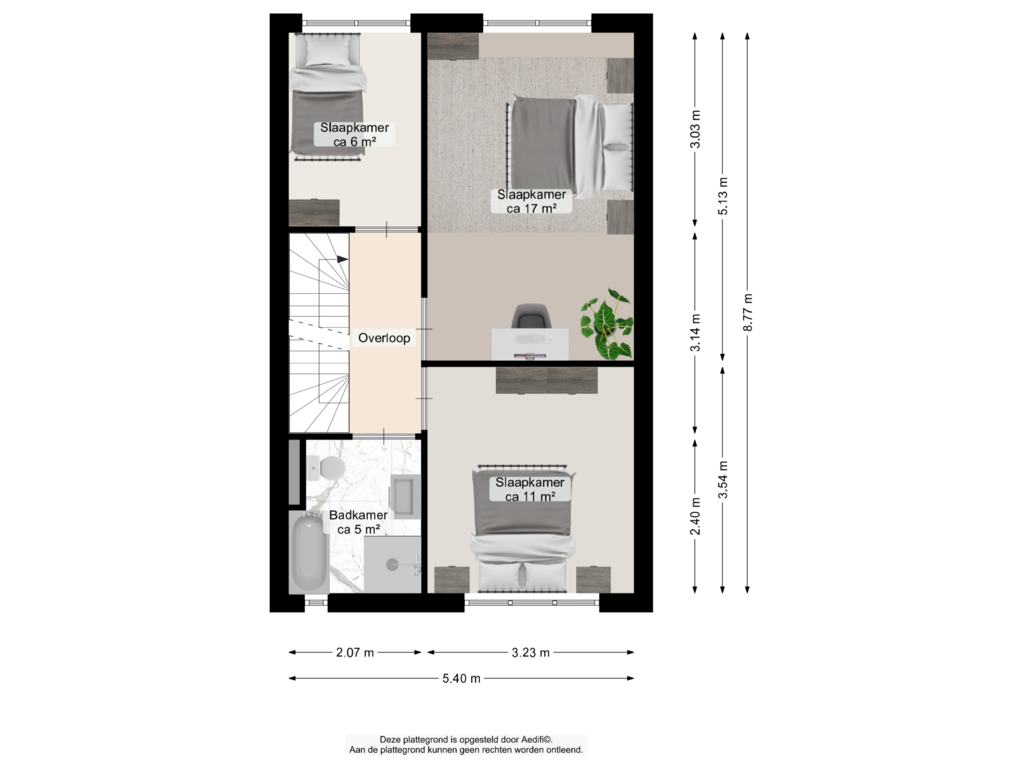 Bekijk plattegrond van Eerste verdieping van Sijgerscampe 23