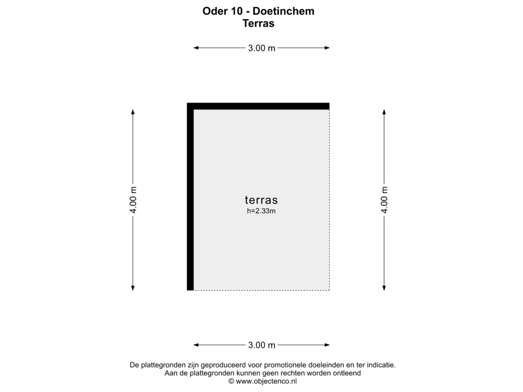 View floorplan of TERRAS of Oder 10