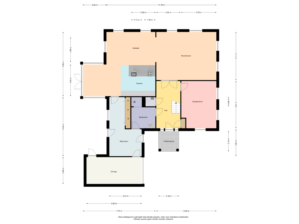 Bekijk plattegrond van Begane Grond van Hoefijzer 3