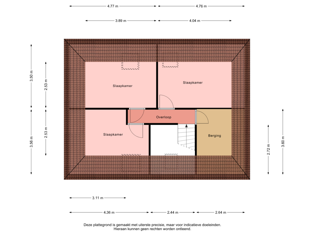 Bekijk plattegrond van 2e Verdieping van Hoefijzer 3