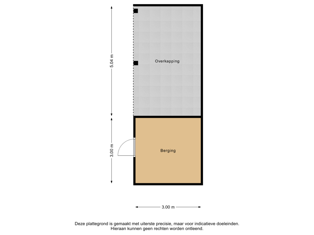 Bekijk plattegrond van Berging van Hoefijzer 3