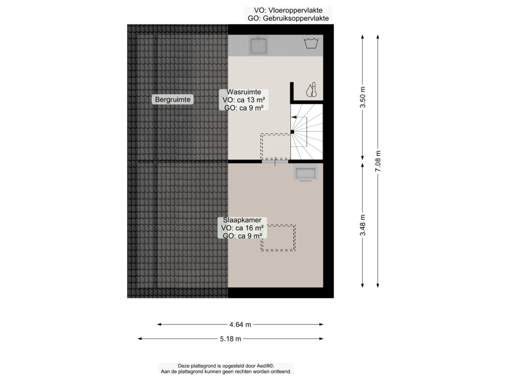 Bekijk plattegrond van Derde verdieping van Amkemaheerd 277