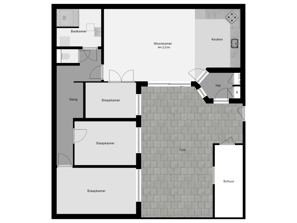 Bekijk plattegrond van Perceeloverzicht van Henkenshagewal 11