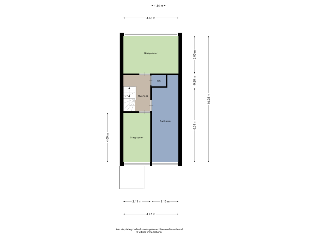 Bekijk plattegrond van Eerste Verdieping van Snijderstraat 2