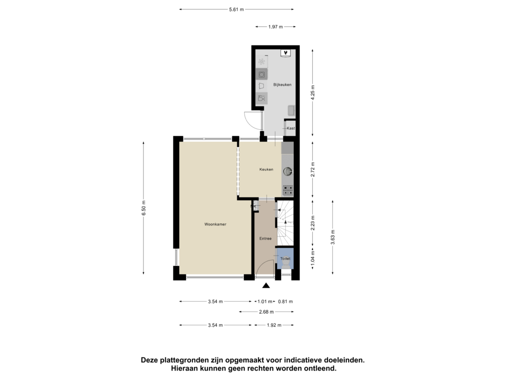 Bekijk plattegrond van Begane Grond van Burmaniastraat 35