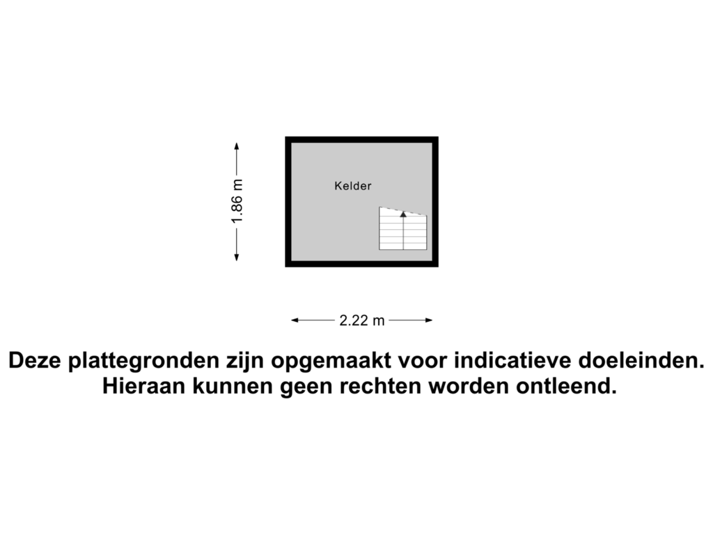 Bekijk plattegrond van Kelder van Burmaniastraat 35