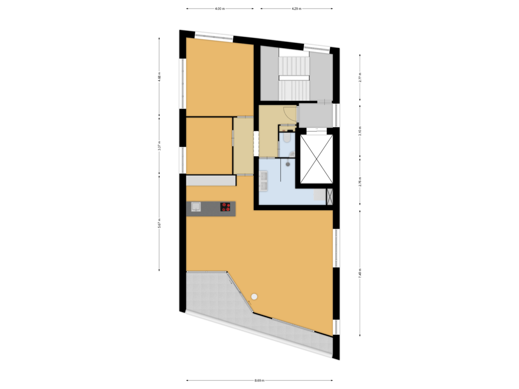 Bekijk plattegrond van Verdieping van Citadel 89