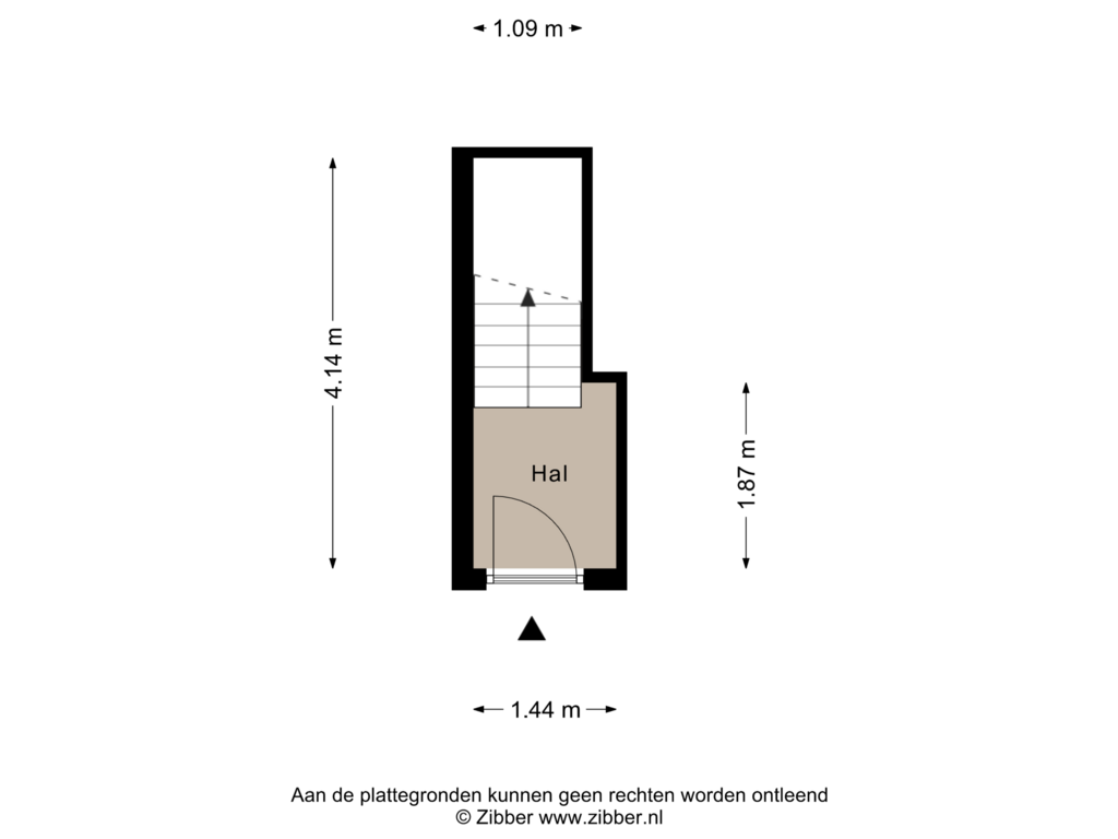 Bekijk plattegrond van Begane grond van Otto Eerelmanstraat 9-A