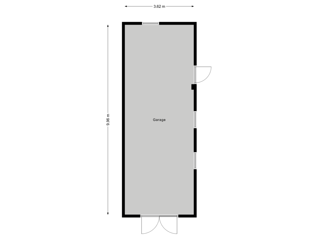 Bekijk plattegrond van Garage van Emmastraat 12