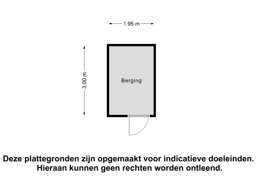 Bekijk plattegrond van Berging van Schoolmeesterwaard 13