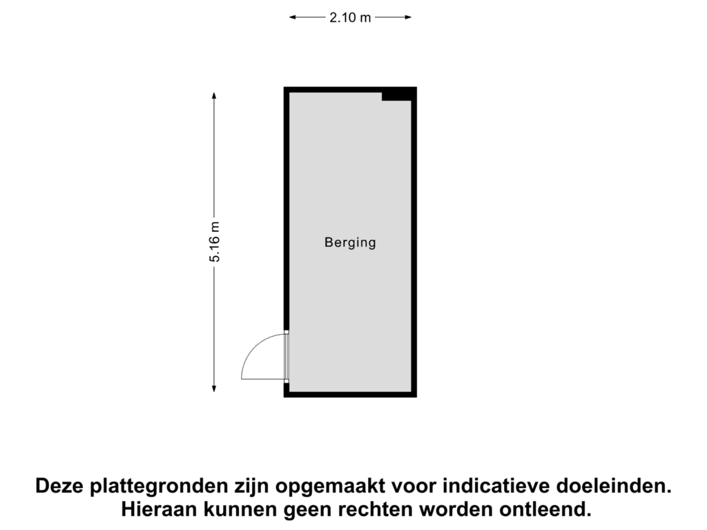 Bekijk plattegrond van Berging van de Deel 21-14