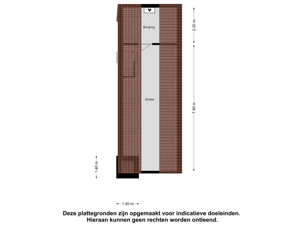 Bekijk plattegrond van Zolder van De Sikkel 9