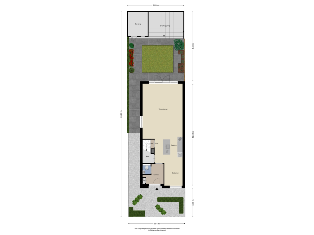 View floorplan of Begane Grond_Tuin of Muntmeester 469