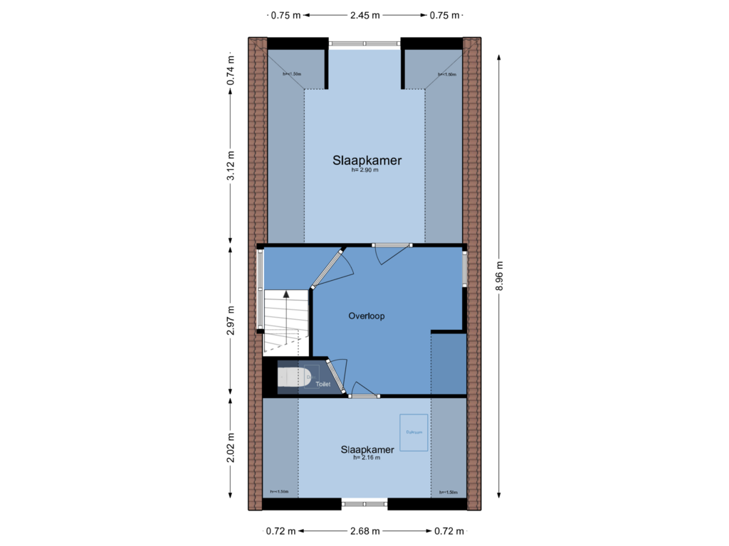 Bekijk plattegrond van 1e van Drieboomlaan 100