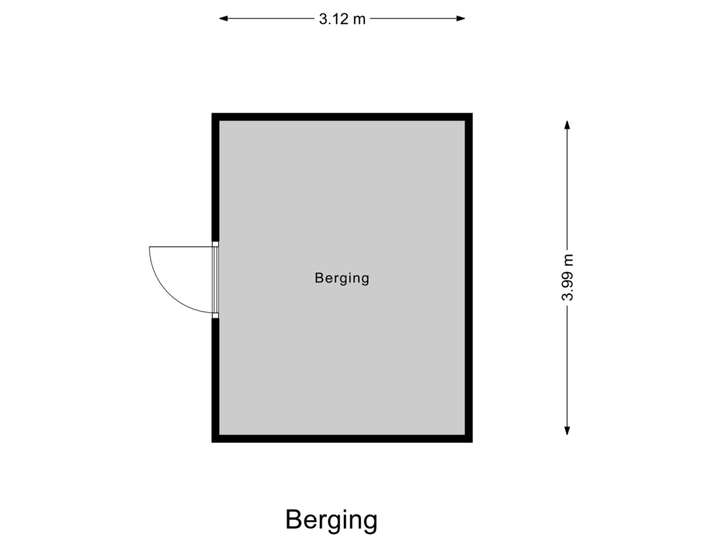 Bekijk plattegrond van Berging van Virgilius 13