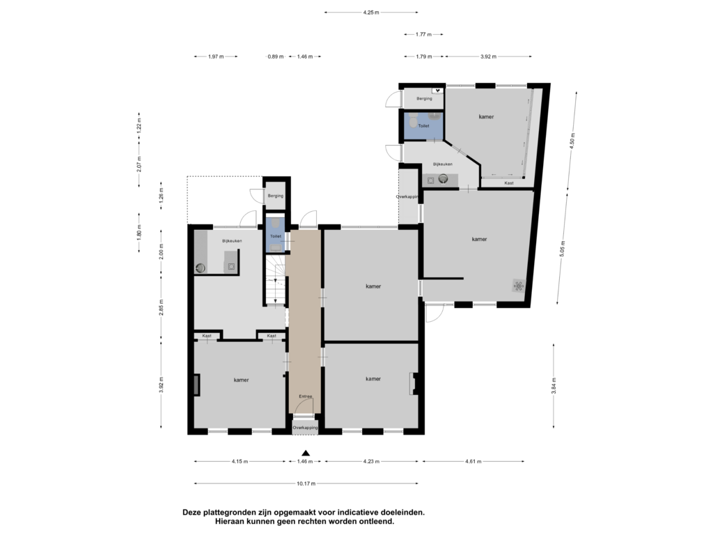 Bekijk plattegrond van Begane Grond van Utrechtsestraat 5