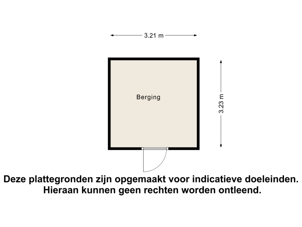 Bekijk plattegrond van Berging van De Bonte Specht 4