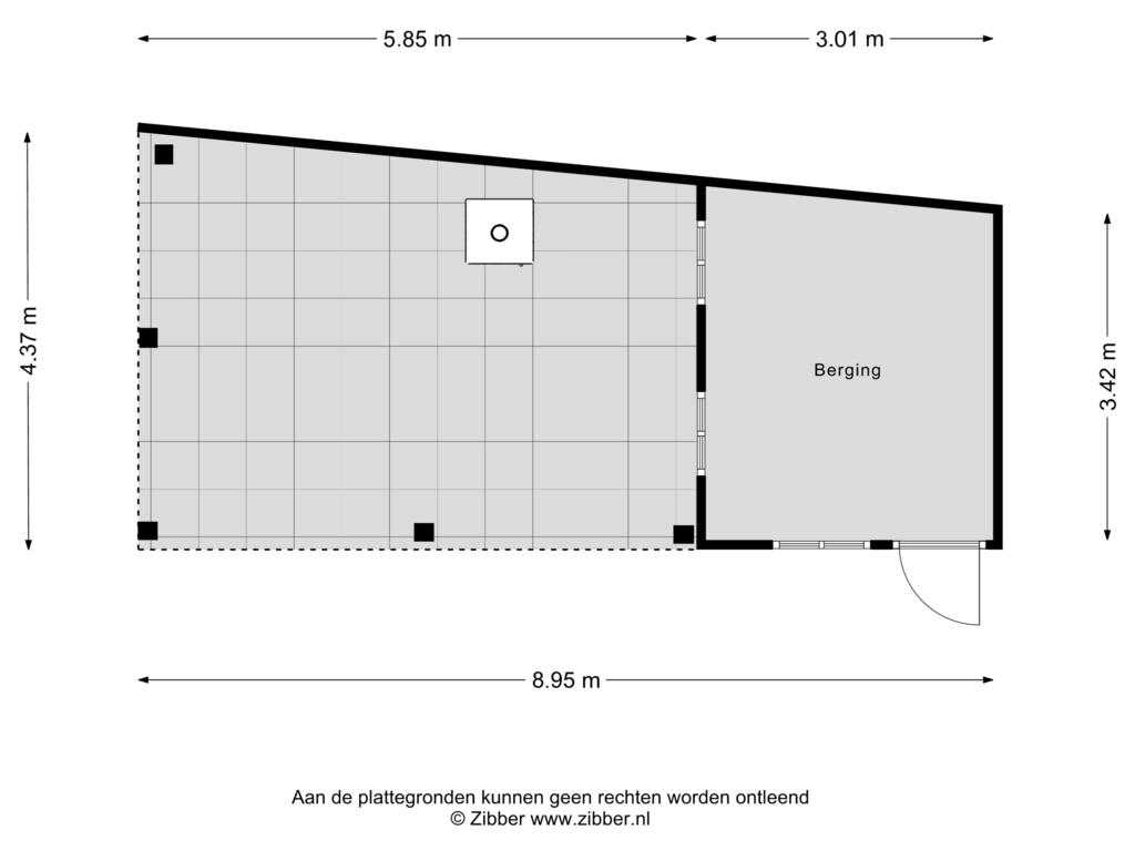 Bekijk plattegrond van Berging van Ikewei 13