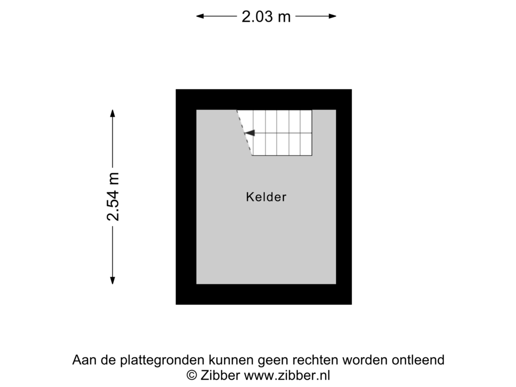 Bekijk plattegrond van Kelder van Ikewei 13