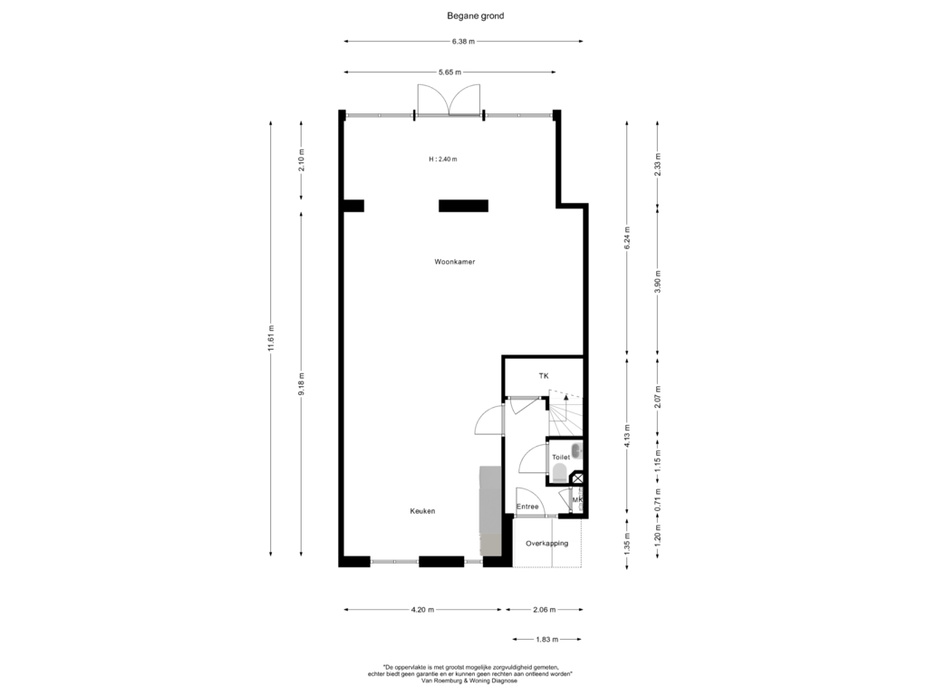 Bekijk plattegrond van Begane grond van Stuurboord 1