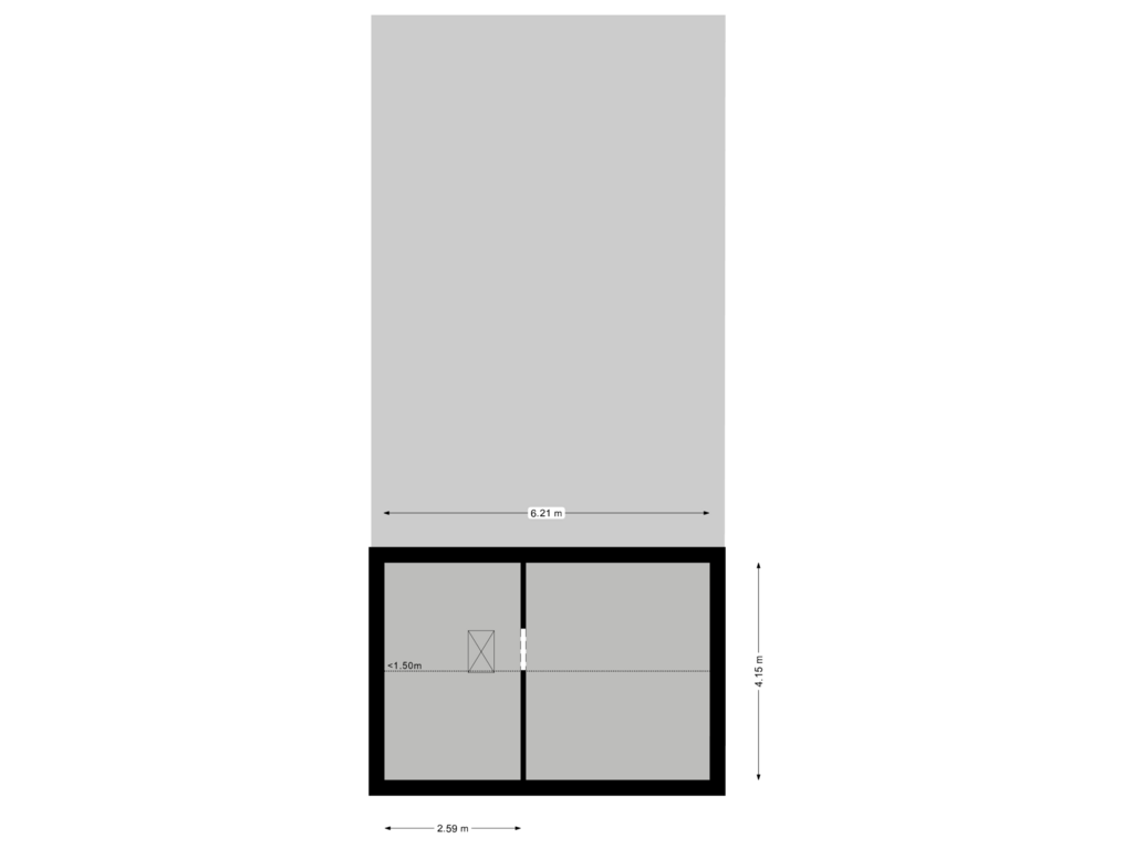 Bekijk plattegrond van Vliering van Gerritsweg 17