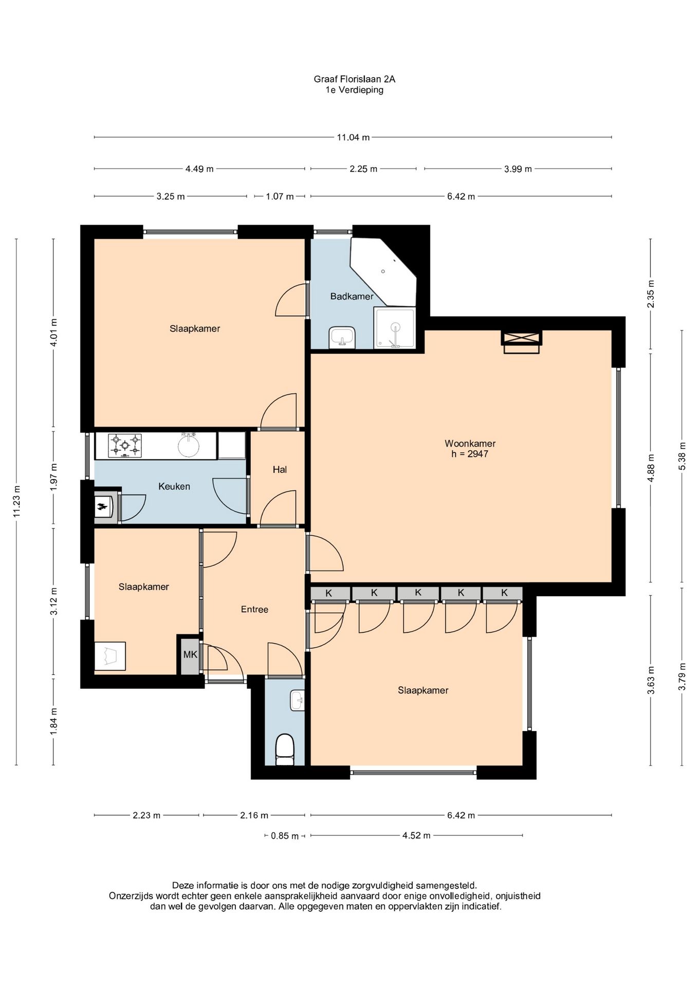 Foto 39 van Graaf Florislaan 2-A