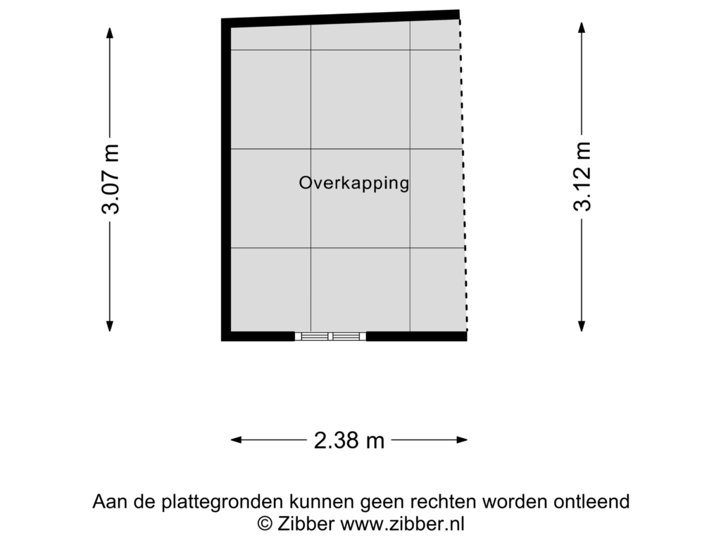 Bekijk plattegrond van Overekapping van Leeuweriklaan 6