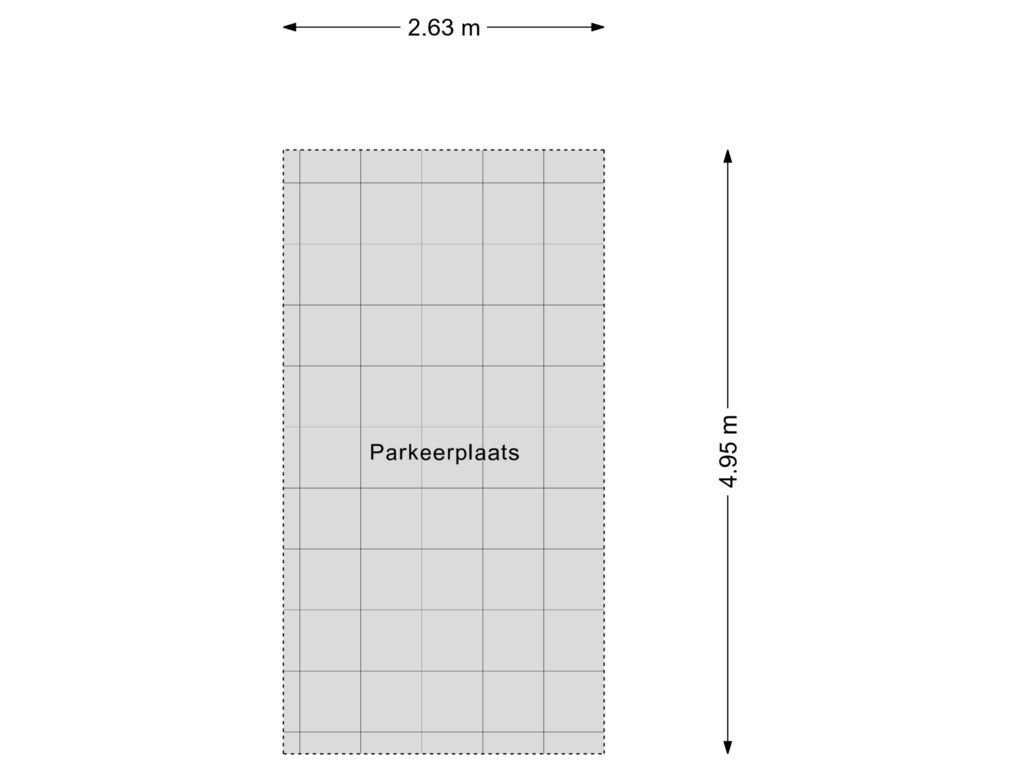 Bekijk plattegrond van Parkeerplaats van Chris Bennekerslaan 27-T