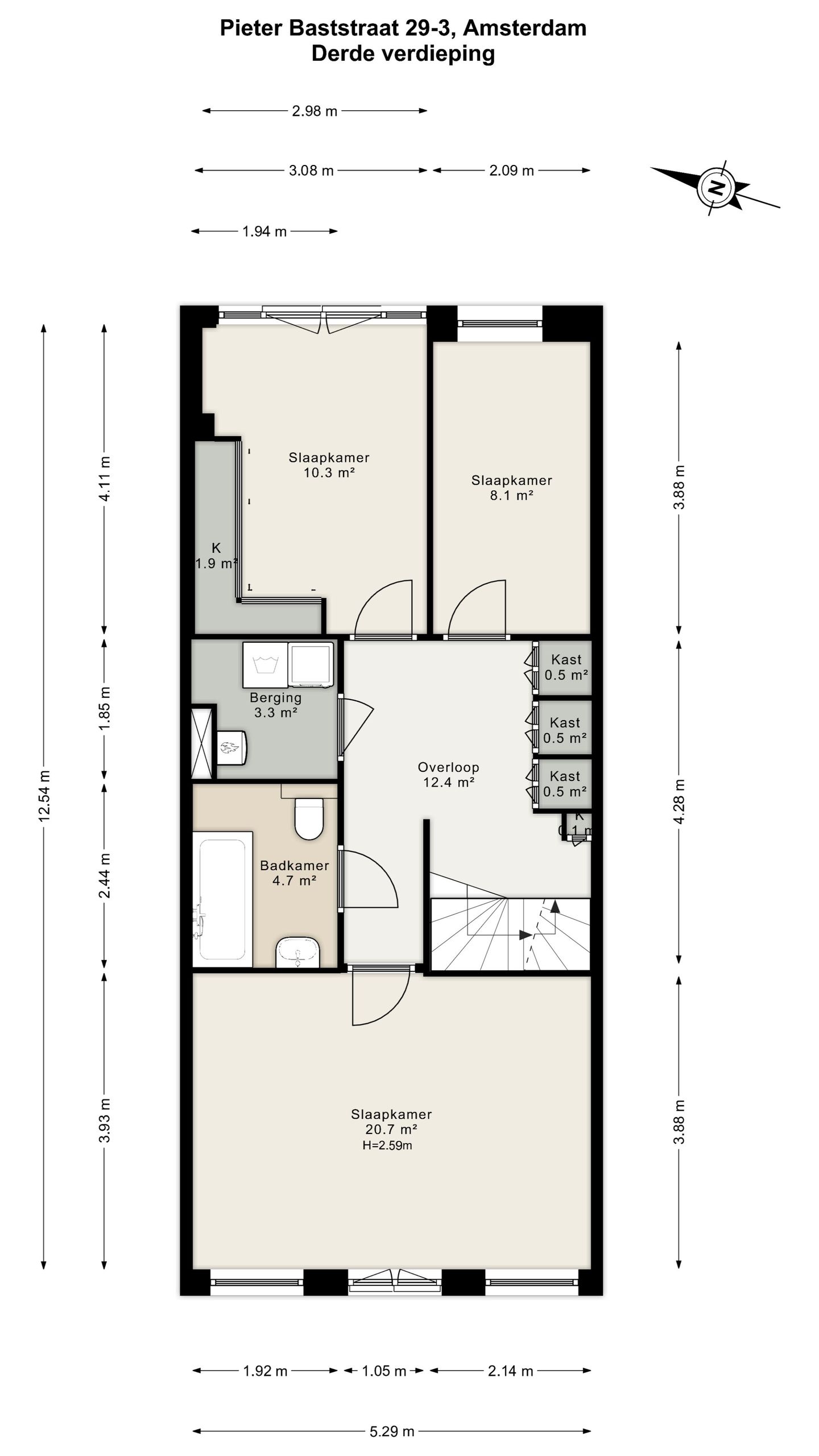 Photo 35 of Pieter Baststraat 29-3